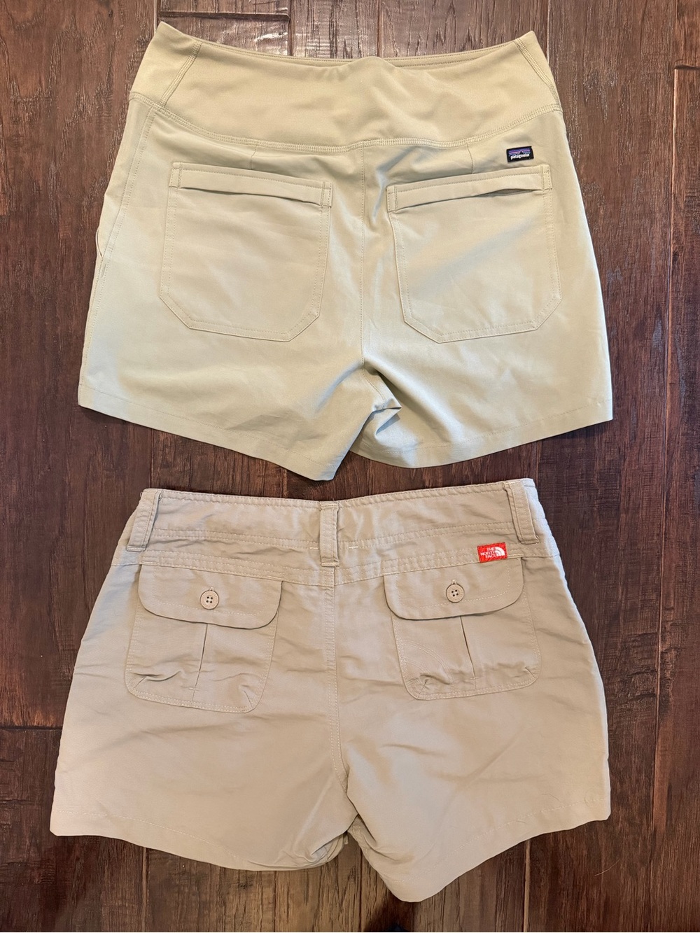 Outdoor Shorts Bundle – Patagonia & The North Face Women’s Hiking/Travel Shorts